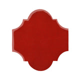 Clay Arabesque San Felipe Tile - Sangria