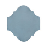 Clay Arabesque San Felipe Tile - Turquoise