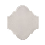 Clay Arabesque San Felipe Tile - White