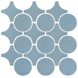 Clay Arabesque Sintra Glazed Ceramic Tile - Turquoise