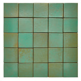 Rustic Terracotta Copper Ceramic Tile Glaze Chip