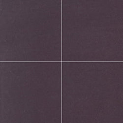 Classic Solid Color Eggplant 8"x8" Encaustic Cement Tile