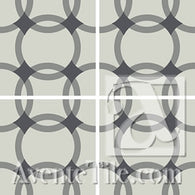 Classic Athens A 8" x 8" Cement Tile