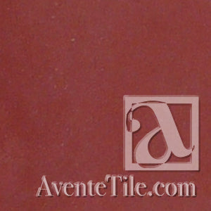 Classic Solid Color Coral Red 8" x 8" Cement Tile
