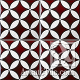 Geometrical Circles A Ceramic Tile Grouping