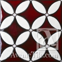 Geometrical Circles A Ceramic Tile