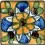 Spanish Valencia 1.5" x 1.5" Hand Painted Ceramic Tile