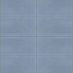 Mission French Blue 4"x8" Encaustic Cement Tile