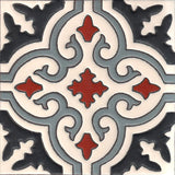 Malibu Bocassio Colorway A Hand Painted Ceramic Tile