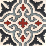 Malibu Bocassio Colorway A Hand Painted Ceramic Tile