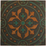 Malibu Le Rond Colorway A Hand Painted Ceramic Tile