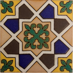 Malibu Livia Colorway A Hand Painted Ceramic Tile