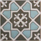 Malibu Livia Colorway D Hand Painted Ceramic Tile