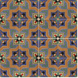 Malibu Ramera A Rug Hand Painted Spanish Ceramic Tile