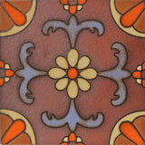 Malibu Terragona Colorway C Hand Painted Ceramic Tile