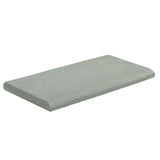 Malibu Field 3" x 6" Surface Bullnose Long Side Arctic ice Matte