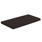 Malibu Field 3" x 6" Surface Bullnose Long Side Charcoal Matte