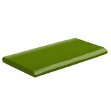 Malibu Field 3" x 6" Surface Bullnose Long Side Evergreen