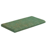 Malibu Field 3" x 6" Surface Bullnose Long Side Patina Matte