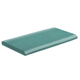 Malibu Field 3" x 6" Surface Bullnose Long Side Powder Blue