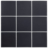 Malibu Field 3"x3" Black Diamond Ceramic Tile