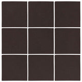 Malibu Field 3"x3" Charcoal Matte #433U Ceramic Tile