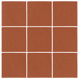 Malibu Field 3"x3" Chocolate Matte #175U Ceramic Tile