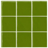 Malibu Field 3"x3" Evergreen #7741C Ceramic Tile
