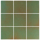 Malibu Field 3"x3" Light Copper Ceramic Tile