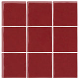 Malibu Field 3"x3" Plum #7642C Ceramic Tile