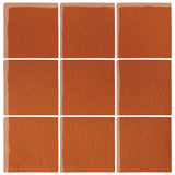 Malibu Field 3"x3" Spanish Brown Ceramic Tile