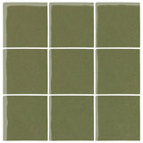  Malibu Field 3"x3" Spanish Moss #5615C Ceramic Tile
