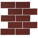 Malibu Field 3"x6" Pueblo Red Ceramic Tile