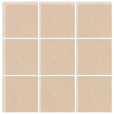 Malibu Field 4"x4" Almond #7506C Ceramic Tile