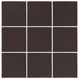 Malibu Field 4"x4" Charcoal Matte #433U Ceramic Tile