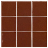  Malibu Field 4"x4" Cinnamon #7581C Ceramic Tile