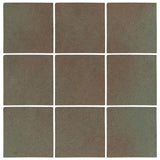 Malibu Field 4"x4" Elder Green Ceramic Tile