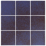 Malibu Field 4"x4" Persian Blue Ceramic Tile