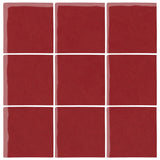  Malibu Field 4"x4" Plum #7642C Ceramic Tile