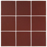 Malibu Field 4"x4" Pueblo Red Ceramic Tile