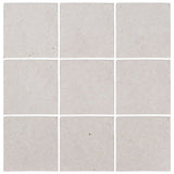 Malibu Field 4"x4" Sierra Snow Ceramic Tile