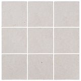 Malibu Field 4"x4" Sierra Snow Ceramic Tile