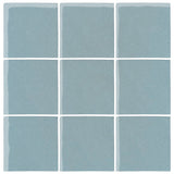 Malibu Field 4"x4" Sky Blue #290C Ceramic Tile