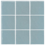 Malibu Field 4"x4" Sky Blue #290C Ceramic Tile