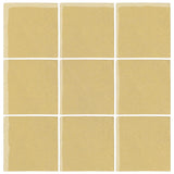 Malibu Field 4"x4" Vanilla Pudding #0131C Ceramic Tile