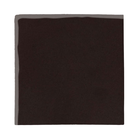  Malibu Field 8"x8" Classic Black #296C Ceramic Tile