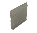 Malibu Field Base Molding with Cove Pewter Matte #418u