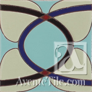 Geometrical Ellipse A Ceramic Tile
