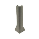 Malibu Field Cove Base Outside Corner 6" Pewter Matte 418u