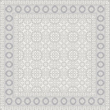 Mission Amalia B Border with Amalia B Field Rug